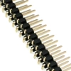 Listwa kołkowa goldpin 2x40 pin, raster 2,54 mm, SMD