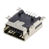 Gniazdo mini USB B, do montażu powierzchniowego SMD
