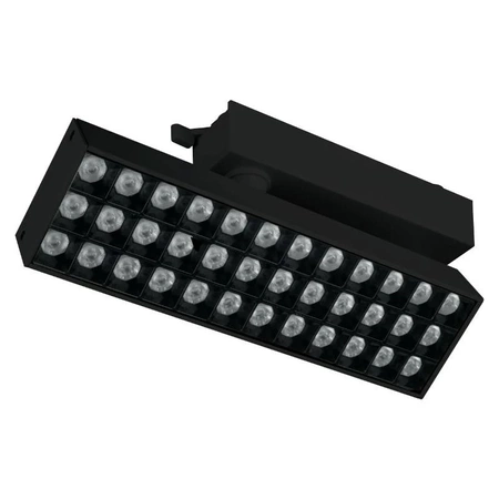 Reflektor szynowy LED, 20W, 1750lm, 4000K, czarny, X-LINE