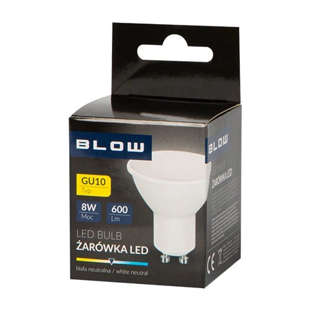 Żarówka LED GU10 8W 600lm 4000K 230V