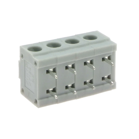 Złącze zatrzaskowe 4 pola, szybkozłącze instalacyjne TLZ24V, raster 5mm