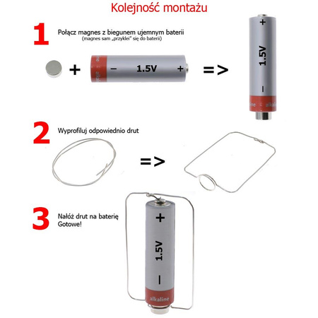Silnik jednobiegunowy - eksperyment szkolny AVT EDU01