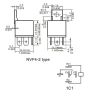 Przekaźnik samochodowy NFV4 SPDT, 12V, 30A, ucho