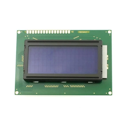 Wyświetlacz LCD alfanumeryczny 4x16, negativ blue