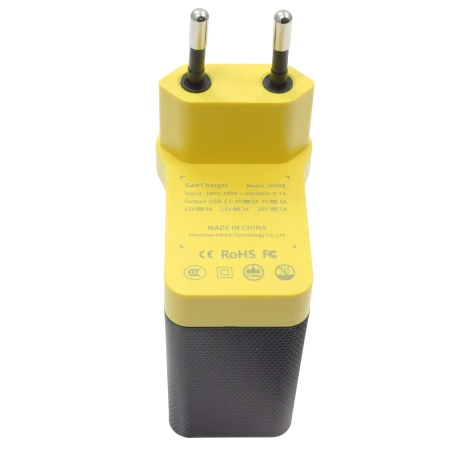 Ładowarka USB, 1x USB-C, ładowarka sieciowa, szybkie ładowanie 100W GaN FNIRSI