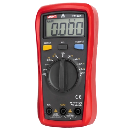 Multimetr Uni-T UT-133A, 6000 zliczeń, True RMS, NCV, pomiar temperatury
