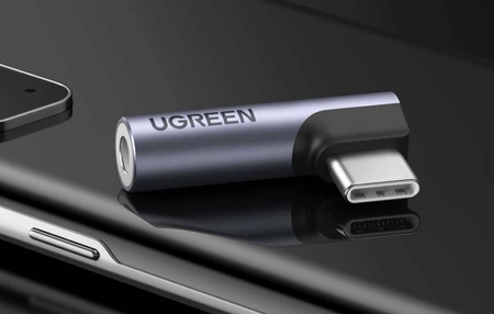 Adapter audio USB-C do gniazda jack 3,5 mm, Hi-Fi stereo, UGREEN