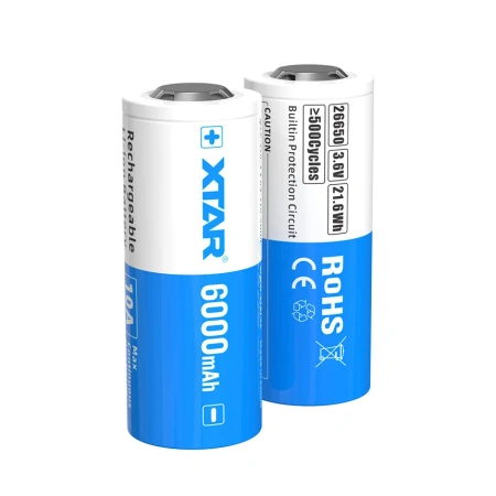 Akumulator Xtar 26650 3,6V Li-ion 6000mAh z zabezpieczeniem