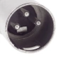 Wtyk XLR męski 3-pin z odgiętką niebieski