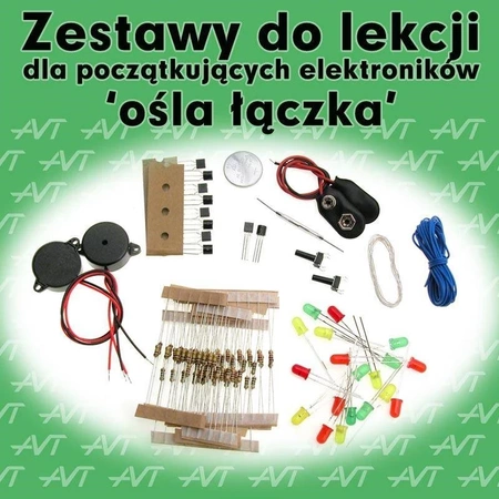 Zestaw do lekcji A01 ośla łączka, EDW A01