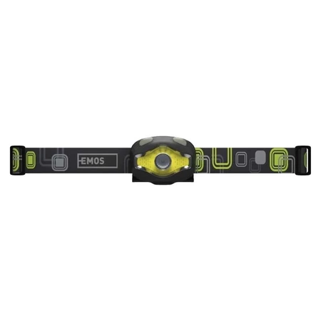 Latarka czołowa LED, 3 W, 220 lm, dioda COB, 3 × AA, zasięg 100 m, EMOS P3536