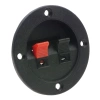 Terminal głośnikowy 2-pin okrągły 65 mm do przewodu 2,5 mm², kod GNI0238