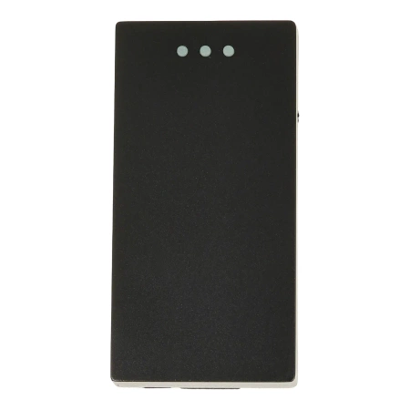 Moduł 1/2 - włącznik pojedynczy - czarny - kompatybilny z ramkami Tawoia Glass