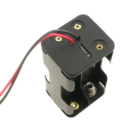 Koszyk baterii AA x4 z przewodami