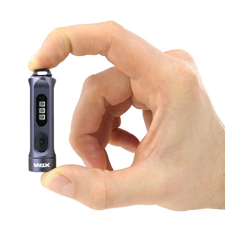 Latarka ręczna - brelok LED Xtar T1 500 lumenów + UV