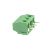 Złącze śrubowe do druku, 3 pola, raster 3,5mm, wysokość 8,6mm, 150V / 10A, 1,5mm², PA66, Degson DG381