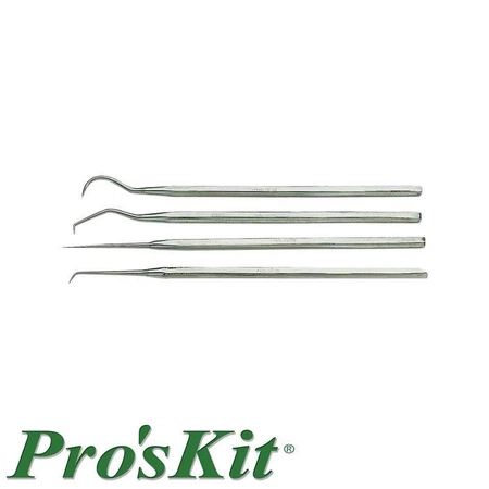 Zestaw drapaków ze stali nierdzewnej, Proskit 1PK-3178