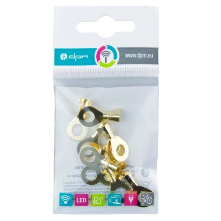 Konektor oczkowy nieizolowany M6-R-2.5, 10szt