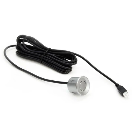 Zestaw czujników parkowania z wyświetlaczem graficznym, 4 czujniki 22mm, białe (30487)