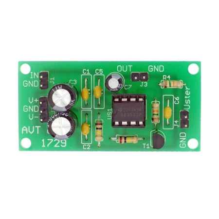 Przedwzmacniacz sterowany napięciowo - zlutowany KIT AVT 1729