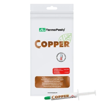 Pasta termoprzewodząca z miedzią AG Copper 1.5g - AGTermoPasty AGT-060