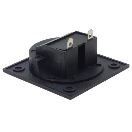 Terminal głośnikowy 2-pin kwadratowy 57 × 57 mm, zaciski sprężynowe