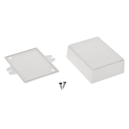 Obudowa 59x76, h=28mm jasnoszara z mocowaniem, Z70