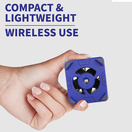 Lampa UV CUV-3 Mechanic z wentylatorem, USB-C, akumulator 800mAh