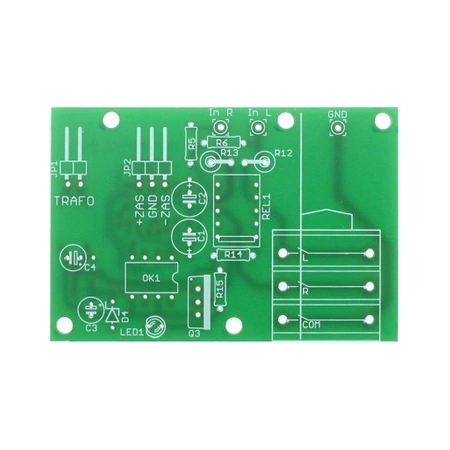 Zabezpieczenie słuchawek do urządzeń audio, PCB do projektu AVT5498