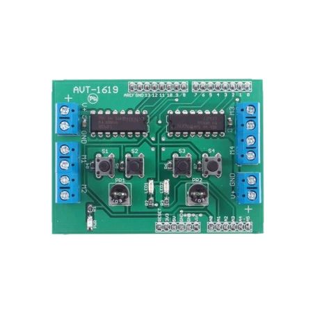 Sterownik silników DC i krokowych dla Arduino - AVTduino Motor - zlutowany KIT AVT 1619