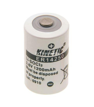 Bateria 3.6V litowa 1/2AA 1200mAh