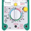 Multimetr analogowy Proskit MT-2017N - miernik wskazówkowy AC/DC 1000V 10A z buzzerem i testem tranzystorów