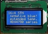 Wyświetlacz LCD alfanumeryczny 4x16, negativ blue