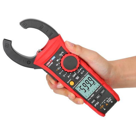 Miernik cęgowy 33mm, 600A, True RMS, [V, A, om, F, Hz] UT-219E PRO