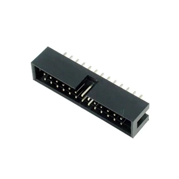 Wtyk IDC 26-stykowy prosty do montażu na PCB, raster 2,54 mm ze złoconymi stykami, Z-WS26G