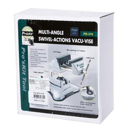 Imadło obrotowe z przyssawką PD-376 Proskit