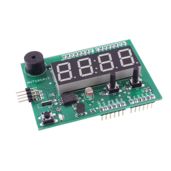 Moduł LED 4-cyfrowy z RTC i DS18B20 dla Arduino - zlutowany KIT AVT 1616