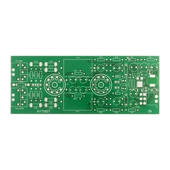 Przedwzmacniacz lampowy stereo RIAA do gramofonu - PCB do projektu AVT 5827