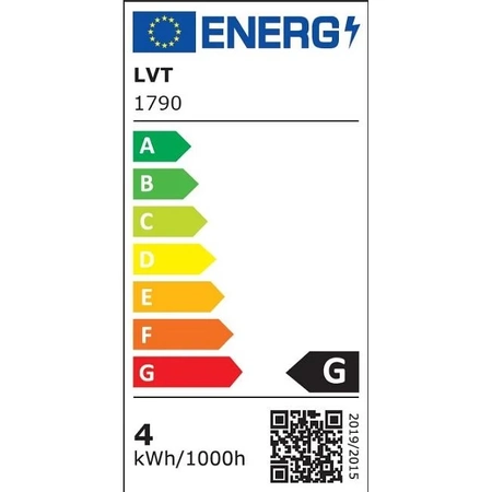 Żarówka LED E27 Filament dimmable G80 250lm 4W 2200K dymiona