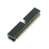 Wtyk IDC 34-stykowy prosty do montażu na PCB, raster 2,54 mm ze złoconymi stykami, Z-WS34G