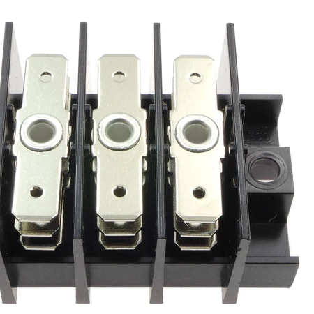 Listwa montażowa na konektory 6,3 x 0,8mm 55.886.033, 5 rzędów WECO