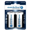 Bateria R20 (D) 1.5V alkaliczna everActive Pro, 2szt