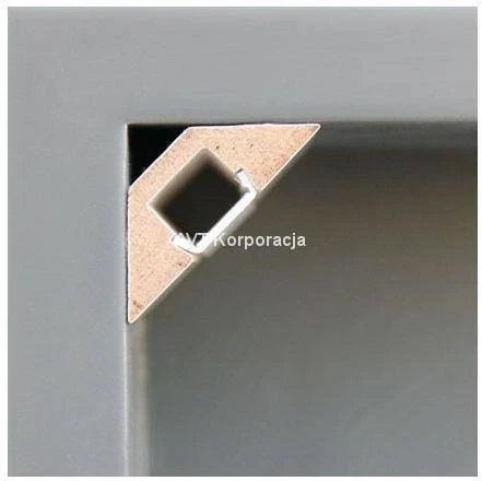 Profil PAC MDF, osłonka mleczna, 1m