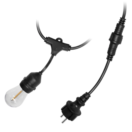 Girlanda oświetleniowa 20m, 20 żarówek LED E27, 3000K Virone LG-3