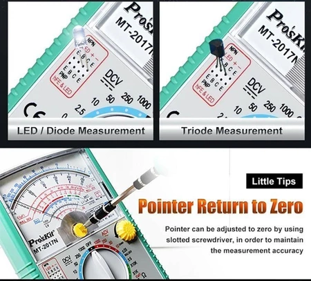 Miernik analogowy Proskit MT-2017N