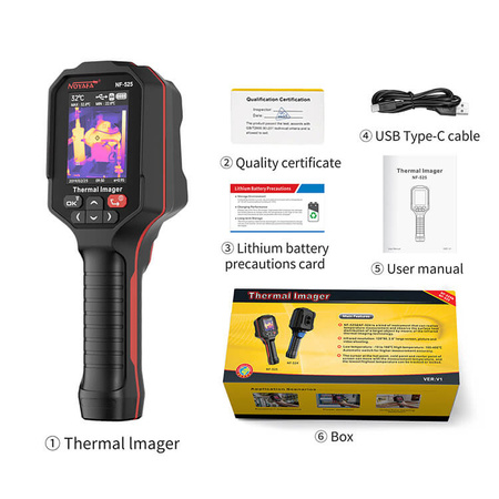 Kamera termowizyjna -10°C do 400°C, Noyafa NF-525