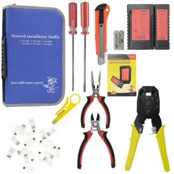 Podstawowy zestaw serwisanta sieci LAN Noyafa NF-1304