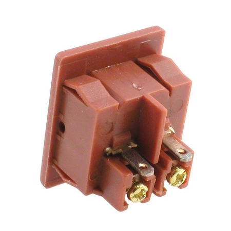 Włącznik ON-OFF kołyskowy 4A/250VAC brązowy