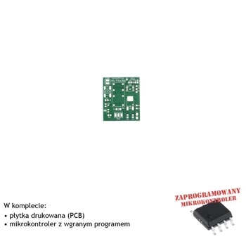 SpeedRelay - wyłącznik sterowany prędkością, PCB i mikroprocesor do projektu AVT5696