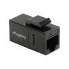 Łącznik RJ45 gniazdo-gniazdo kat. 6, keystone, obsługa PoE, Lanberg